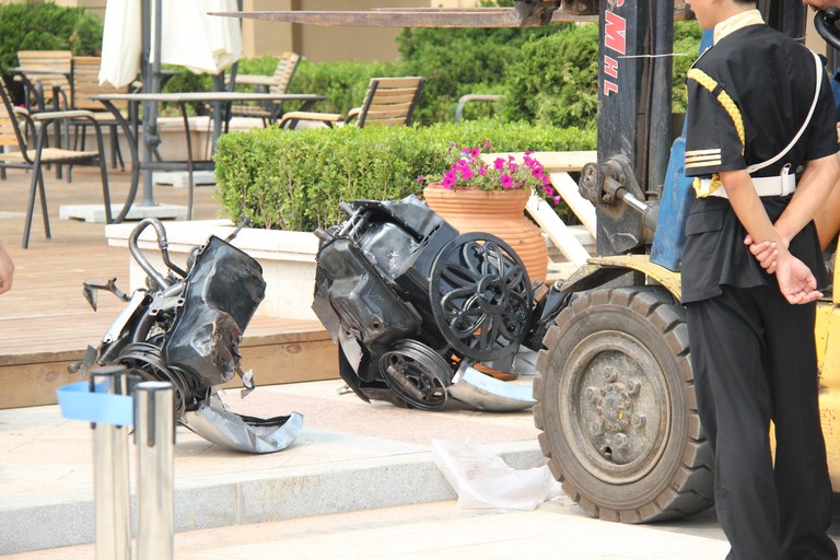 重12噸鐵藝變形金剛組裝搬運